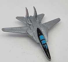 Micro Machines Military F-14 Tomcat Silver Miniature Collectible Combat Aircraft - £9.62 GBP