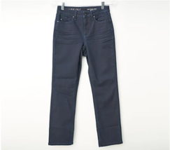 Laurie Felt 5-Pocket Straight Leg Knit Clean Jean (Dark, Tall XS) A563917 - £20.79 GBP