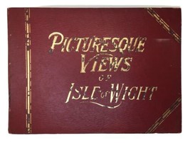 Antique Picturesque Views of Isle of Wight Rock&#39;s Series String Patent Cover - £78.63 GBP