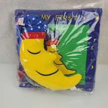 Books Are Fun My First Goodnight Book Soft Cloth &amp; Musical Moon Plush Pull Toy - £27.60 GBP