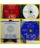 The Who Up Close 3x CD Radio Show Aired July 4 1990 Interviews + Live Music - $98.99