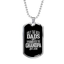 Unique Gifts Store Only The Best Dads Get Promoted To Grandpa 2018 - Luxury Dog  - £31.81 GBP