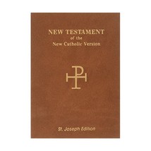 The New American Bible: New Testament, Saint Joseph Vest Pocket Edition () - $12.00