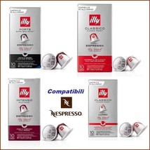100 ILLY Espresso Coffee Compatible Capsules with Nespresso Machine Pods 5 Flav. - $91.90
