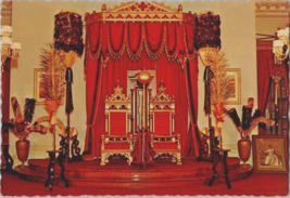 Postcard Throne of Hawaii Last Used Queen Liliuokalani 1891-93  6 x 4 in - £4.67 GBP