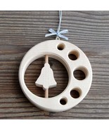 Wooden Spinning Bell Wall Window Decoration Ornament - $36.83 CAD