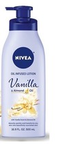 NIVEA Oil Infused Lotion, Vanilla &amp; Almond Oil, 16.9 Fl. Oz. - £9.38 GBP