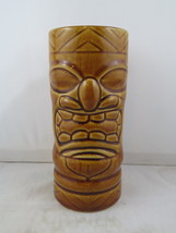 Tiki Mug - Fierce Brown Tiki Maker Unknown - Ceramic Mug  - $39.00
