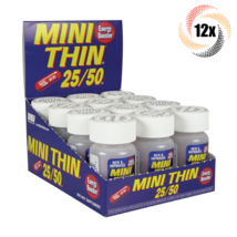 Full Box 12x Bottles Mini Thin 25/50 Energy Booster ( 30 Capsules Per Bo... - £46.00 GBP