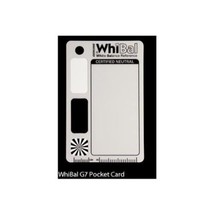 Genuine Whibal G7 Certified Neutral White Balance Pocket Card (2.1&quot;x3.35&quot;) - £29.08 GBP