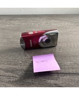 Canon Ixus i Zoom Pink/Red 7.1MP Compact Digital Camera Working - $59.87