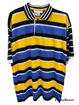 Vintage Greg Norman Collection Reebok Mens Polo Shirt Size Xl Stripes Co... - £14.69 GBP