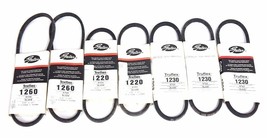Lot Of 7 New Gates Truflex V Belts 3L230 3L220 3L260 - $60.00