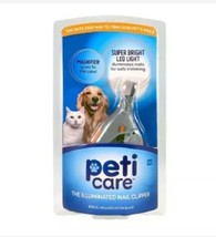 Peti Care Pet Nail Clipper New The Illuminated Great For Cats &amp; Dogs - £31.44 GBP