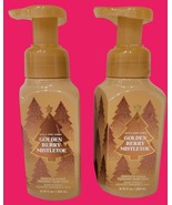 2 Bath &amp; Body Works Golden Berry Mistletoe Foaming Hand Soap 8.75 oz Bra... - £11.51 GBP