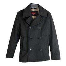 Merona Womens Coat Size Small Wool Blend Button Down Jacket, Pea Coat  - £22.88 GBP