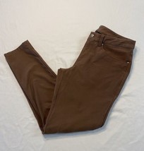 Lululemon ABC Slim Pants Brown Mens 32 Stretchy Durable Pockets Sweat Wicking - £50.27 GBP