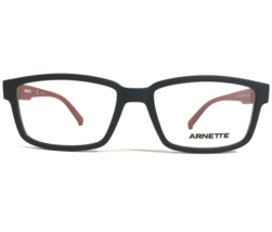 Arnette Small Eyeglasses Frames BIXIGA 7175 2580 Matte Black Red 51-17-145 - £36.51 GBP