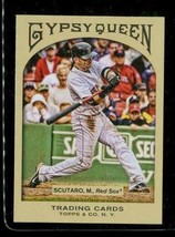 2011 Topps Gypsy Queen Baseball Trading Card #262 Marco Scutaro Boston Red Sox - £6.61 GBP