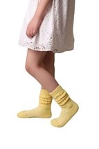 AWS/American Made 1 Pair Cotton Slouch Socks for Kids Knee High (3-5 Years Old - - £6.11 GBP