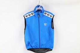 Vintage Pearl Izumi Mens Small Spell Out Bicycle Cycling Full Zip Vest Jacket - £30.97 GBP