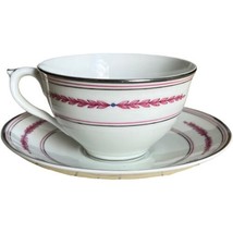 Vintage Coalport England Cup Saucer Set Bone China Retailed At Plummer NYC 9149A - £18.47 GBP