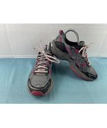 Asics Sneakers Women 6.5 Gel-Venture 4 Running Shoes Pink Grey Trainer A... - $357.03 MXN