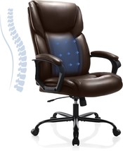 Executive High Back Desk Chair - Ergonomic, Height Adjustable,, Big And ... - $204.99