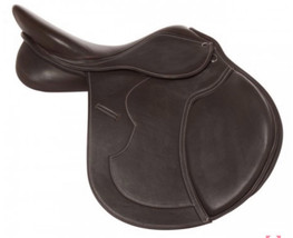 Dark Brown Eventing English Jumping Horse Saddle 16&quot;  - £417.43 GBP