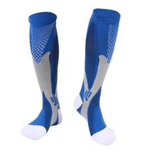 Blue Sport Knee High - (Compression Socks) - $6.75