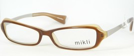 Mikli M0304 col 03 BROWN /BEIGE EYEGLASSES GLASSES PLASTIC FRAME 53-14-1... - £49.50 GBP