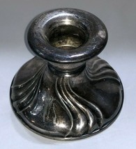 Vintage Swirl Design Candle Stick Holder 830 Silver  - £60.28 GBP