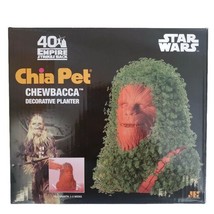 Star Wars CHEWBACCA The Empire Strikes Back Chia Pet Decorative Planter Pottery - £10.83 GBP