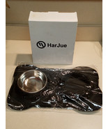 HarJue Stainless Steel Dog Food Bowl with Non-Spill Non-Skid (NEW with D... - £11.64 GBP