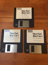 Vtg Mac Floppy Disks Now Fun! Install Pictures Animation Sounds Software... - £19.60 GBP