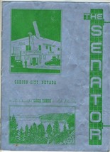 The Senator Cafe Menu Carson City Nevada 1940&#39;s - £138.80 GBP