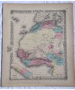 Antique Atlas Map AFRICA North Western Sheet, No 35. 1855 Colton World M... - €44,71 EUR