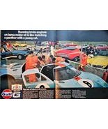 GULFPRIDE FORMULA OIL-Racing-Automobile-1968 Print Ad!!-DOUBLE AD - $11.67