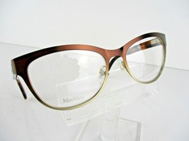 Max Mara MM 1241 (FQK) Brown Gold Havana 54 x 17 135 mm Eyeglasses Frames - £33.58 GBP