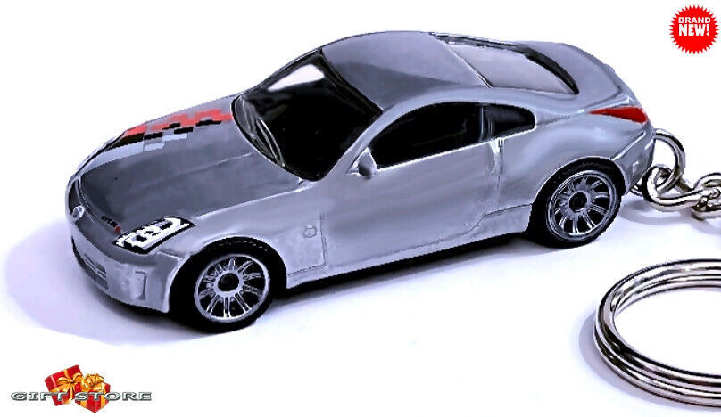  RARE KEYCHAIN SILVER NISSAN 350Z FAIRLADY NISMO Z CUSTOM Ltd GREAT GIFT - $48.98