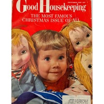 Vintage Good Housekeeping Magazine December 1957 Crafts Decor Toys Crochet Gifts - £15.97 GBP