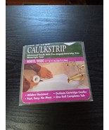 Tub and Wall Caulk Strip White 1-5/8” x 11 Ft  #40 Myro Inc Made in USA - $186.77 MXN