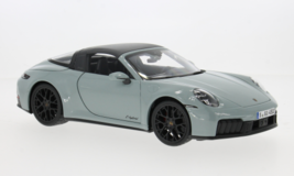 Maisto Porsche 911 (992.2) Targa 4 GTS Hybrid Light Green 2025 1:18 Mode... - $84.95
