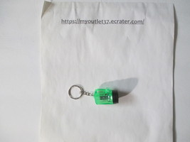 Green Flashlight - Fun Size Mini Key Chain - Brand New - £1.97 GBP