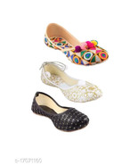 Punjabi women jutis mojaris Indian Free shipping Chappal Sandal Ethnic C... - $589.21 MXN