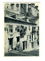 KLM Royal Dutch Airlines Picturesque Lisbon Portugal   Advertising Postcard - $34.61