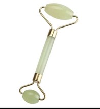 Double Head Jade Facial Massage Roller Anti Aging Beauty Tool Two Rollers New - £2.27 GBP