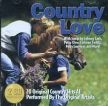 FAST FREE SHIP, SCRATCH-FREE: Country Love by Various Artists (2-CDs, 2003) - £3.69 GBP