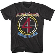 Foreigner 4 Tour 1981-82 Men&#39;s T Shirt - £30.68 GBP+