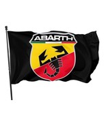 Abarth Racing Flag 3X5 Ft Polyester Banner USA 90x150cm - $27.50 CAD